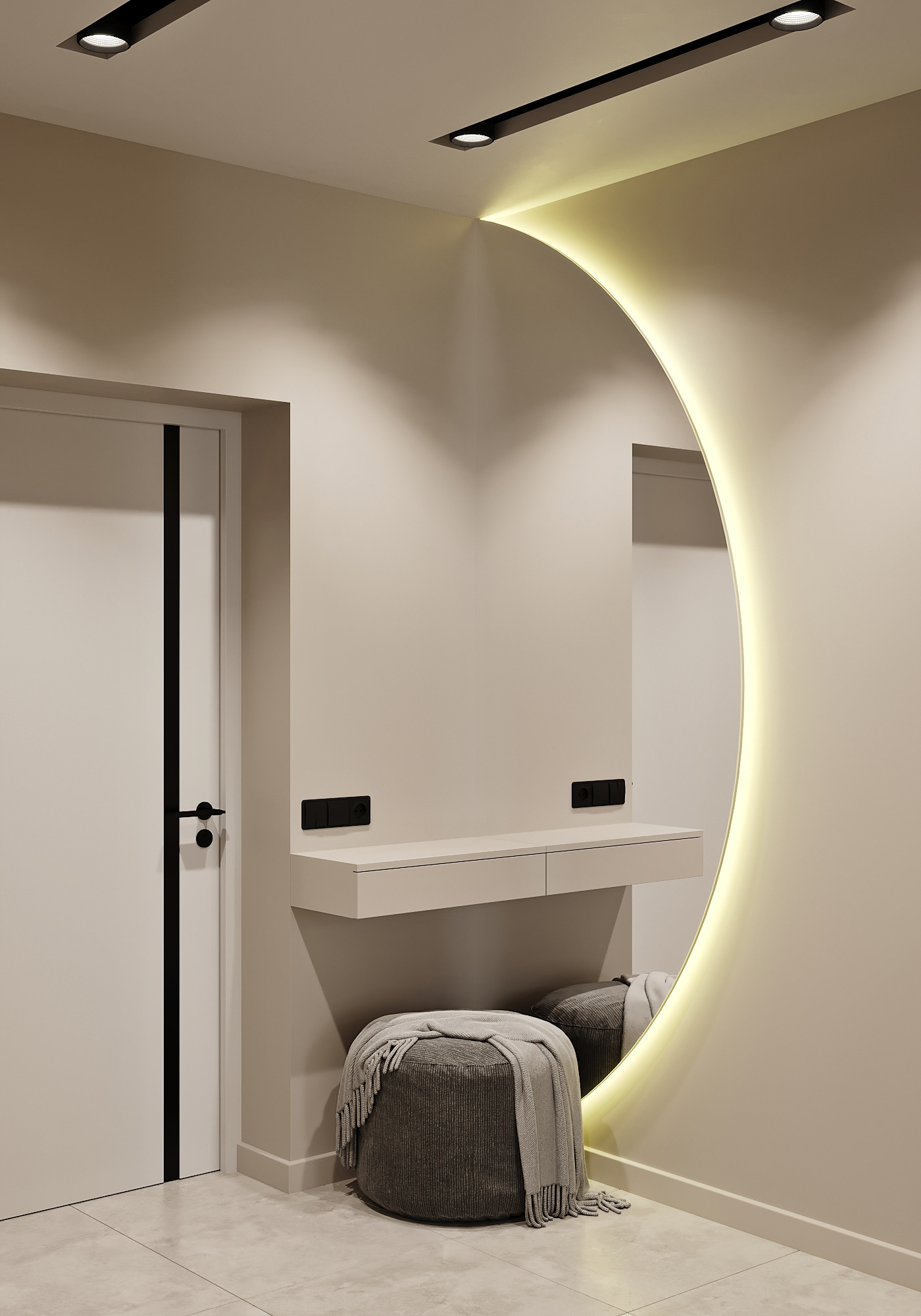 卢茨克的开放式公寓丨乌克兰丨PikulDesign-38