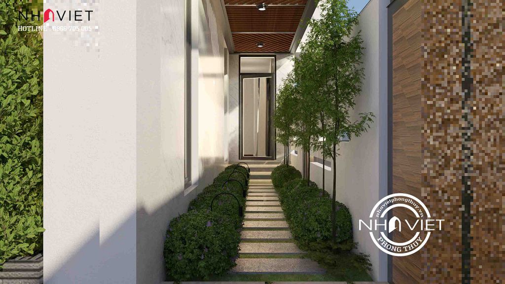 北宁现代4层带电梯别墅设计丨越南风水建筑公司-2