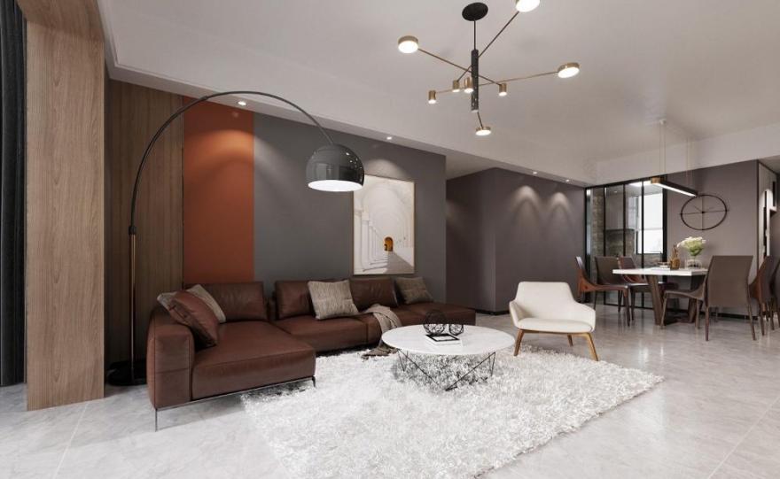 简约色彩搭配,缔造温馨宜居空间-0