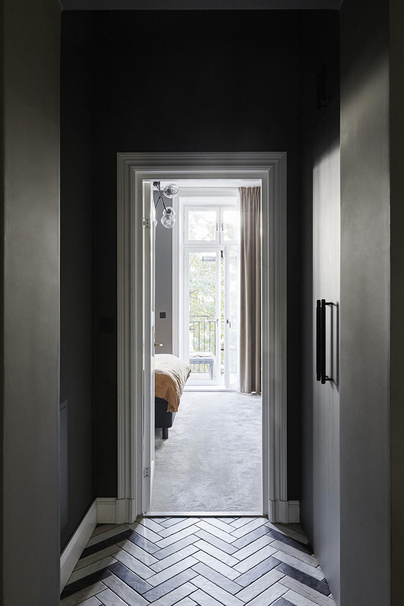 斯德哥尔摩现代公寓音乐室设计-14