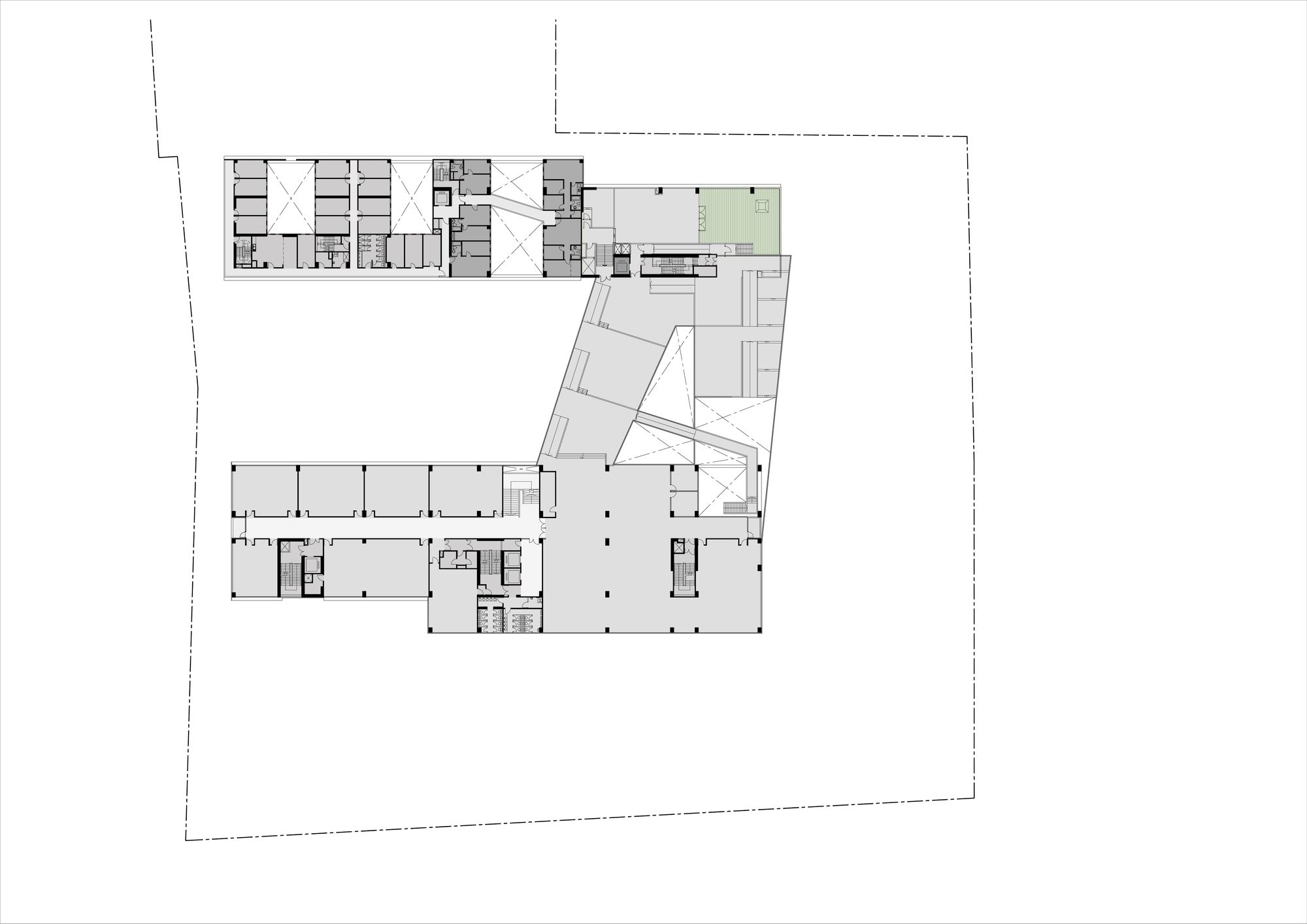 香港珠海学院新校园设计 | 迷你城市,密集连接-50