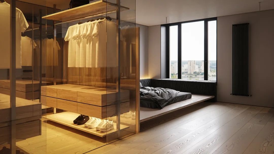 现代公寓设计中的高级灰++ 粉色运用-67