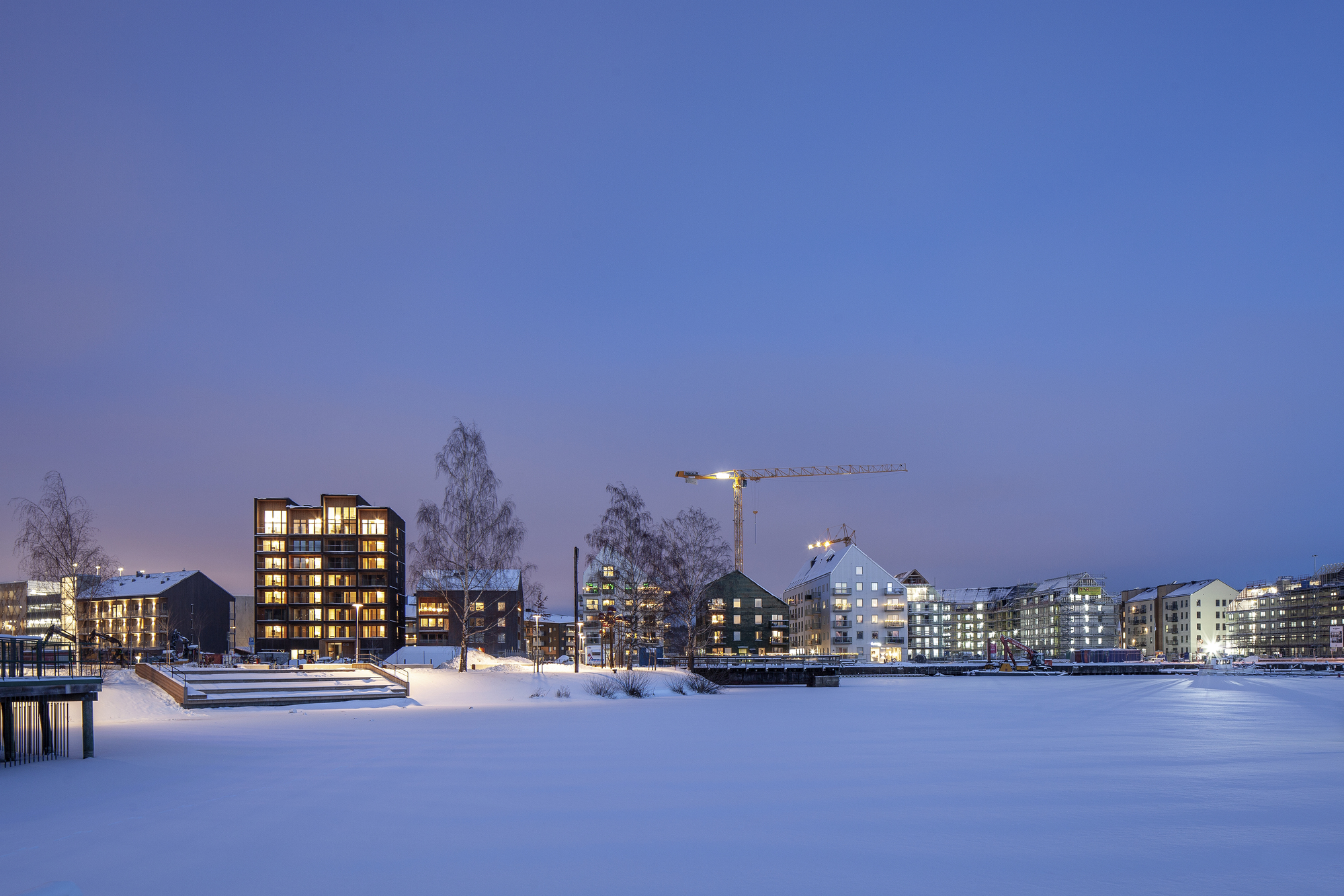 Kajstaden Tall Timber Building / C.F. Møller Architects-32