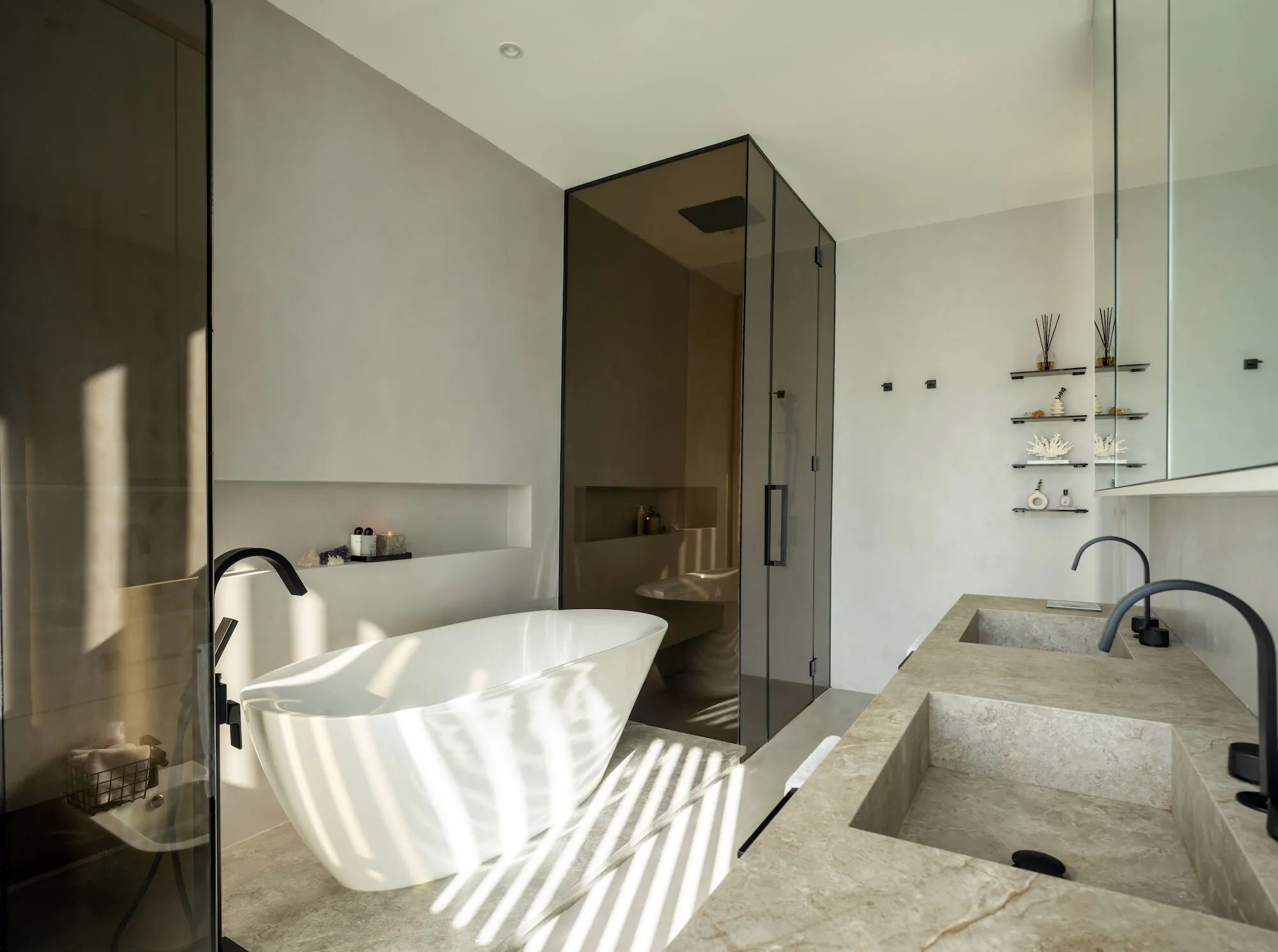 隐于自然的现代雅居:Villa Esencia 的空间美学叙事丨阿联酋迪拜-43