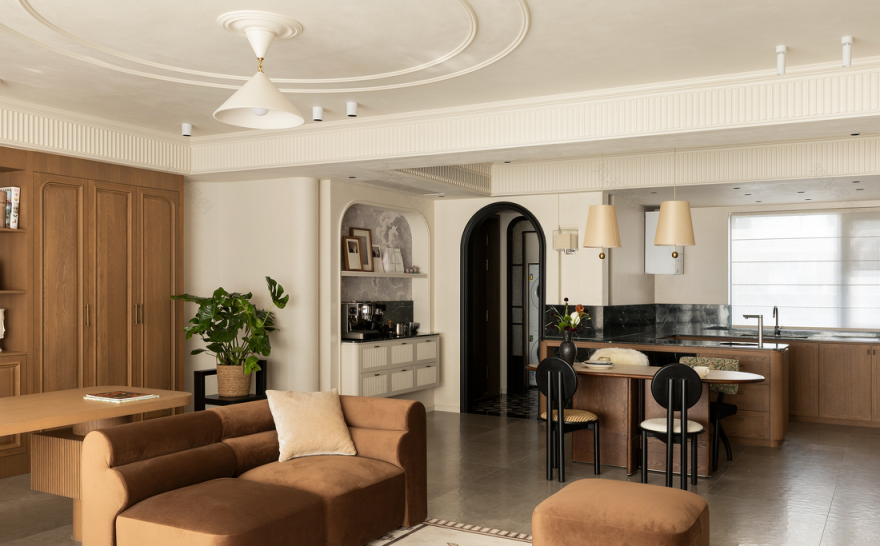 143平诠释优雅质感的法式家丨中国北京丨研己设计-26