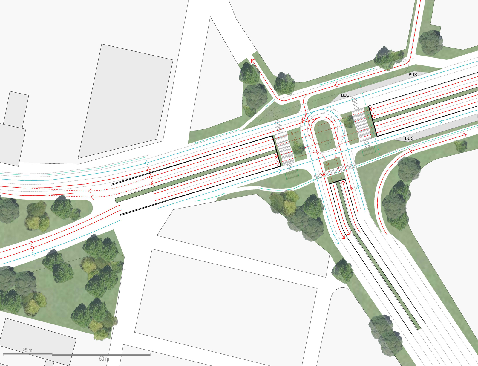 Stedenbouwkundig plan brug en park Oaxaca | Urhahn-7