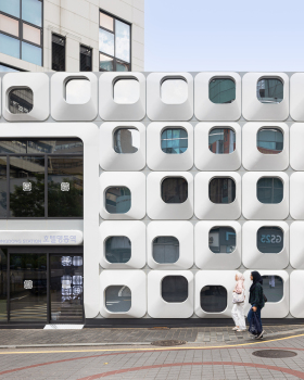 明洞站酒店丨韩国首尔丨Yong Ju Lee Architecture