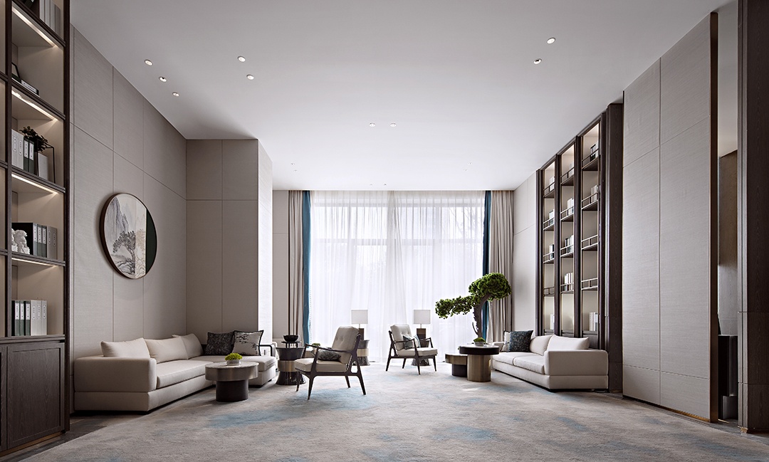 镇江财信筑和•尚书房销售中心丨中国镇江丨EHOO 易虎设计-41