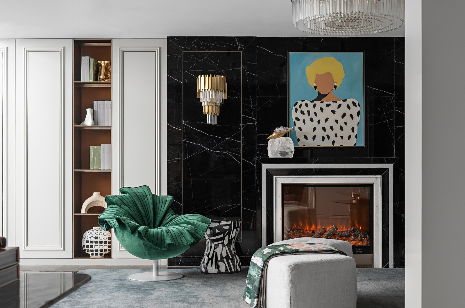 396㎡温雅艺术大宅，舒意生活，比诗浪漫！ | 伶居设计-28