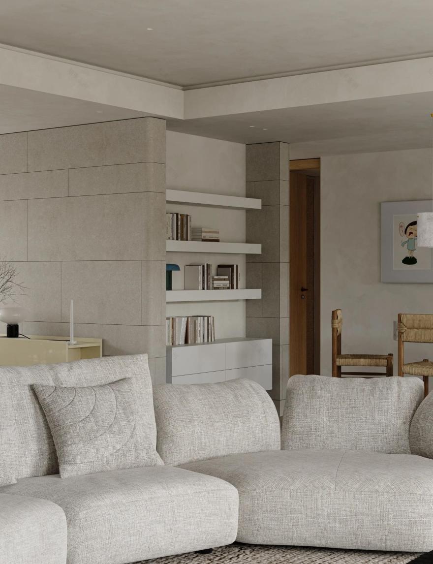 G055(南京贤坤花园252㎡大平层)丨中国南京丨构设计事务所-6