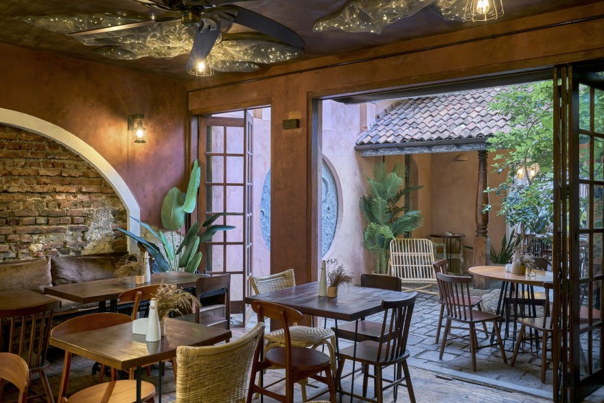 月亮披萨店兼咖啡馆丨斯里兰卡科伦坡丨The Silent Architect-12