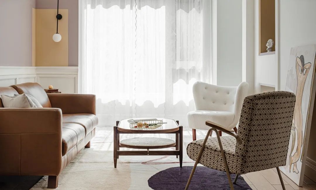 91㎡两居改一居，柔和的色调，温暖的材质，美好无处不在！-32