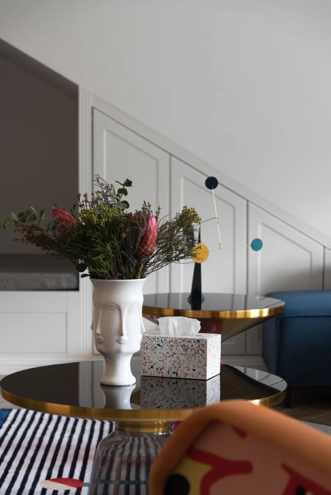 一套房改两套，全屋十几种颜色还想让客厅"裸奔"  | 南也设计-17