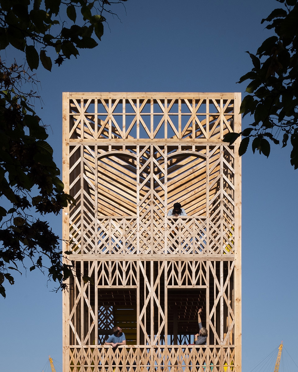 33 展馆空间 | 木构观景平台的多功能社区中心-23