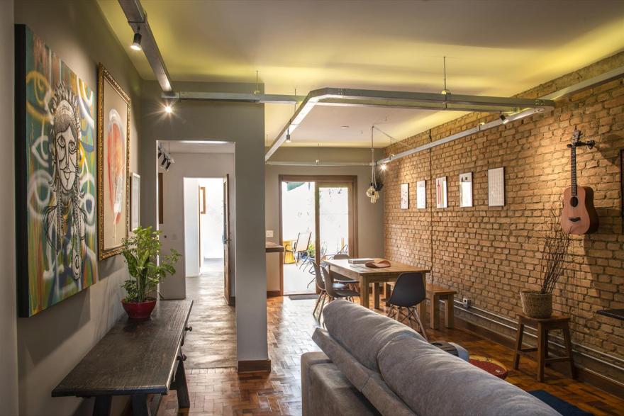 巴西 Residência Pinheiros 住宅改造-5