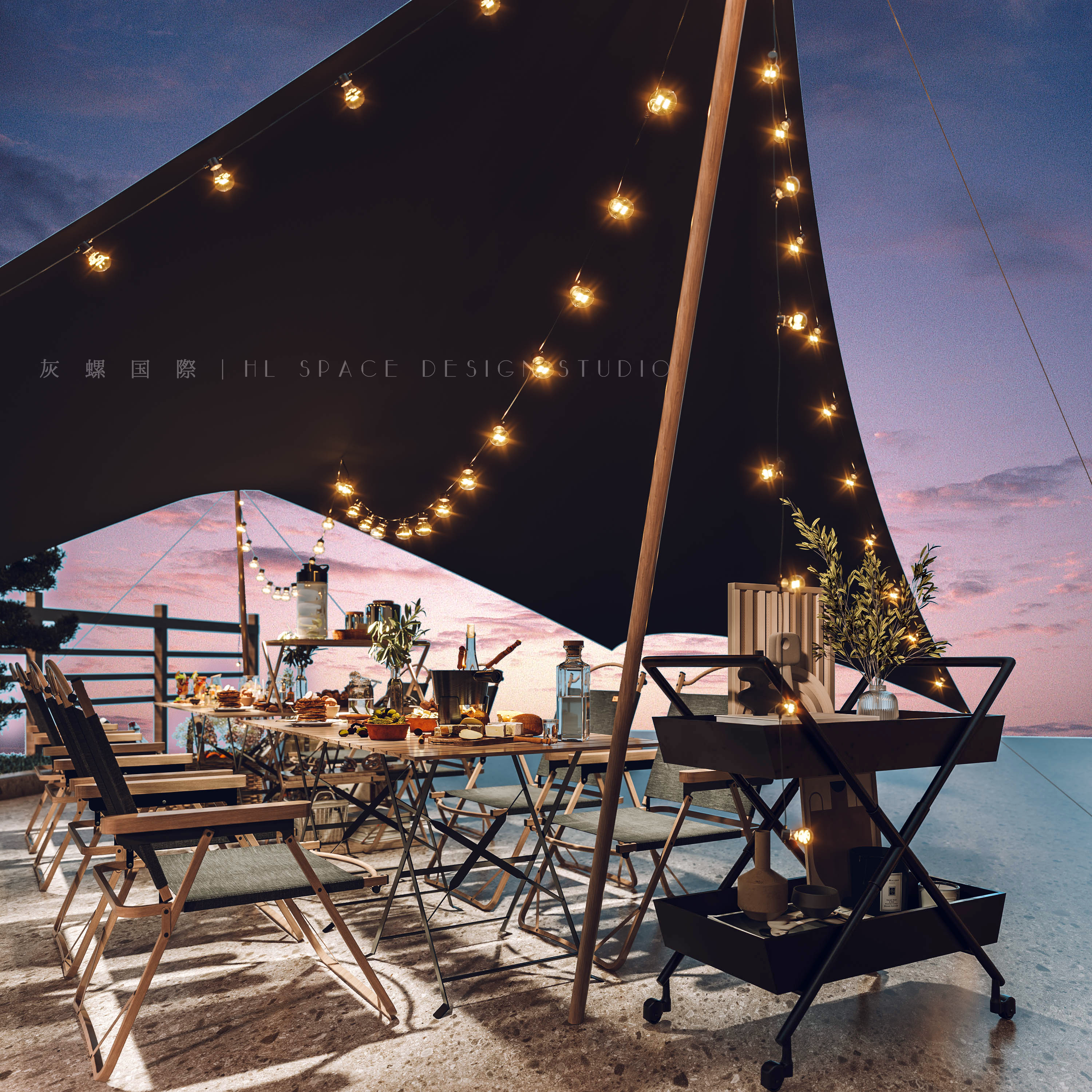 o&sea 露营风咖啡馆丨灰螺国际（青岛）环境设计事务所-16