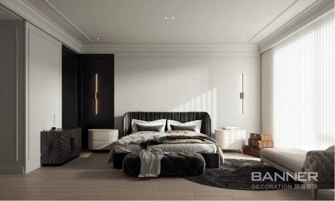 王海东300㎡法式现代:黑白之间 自有诗意丨中国西安-32