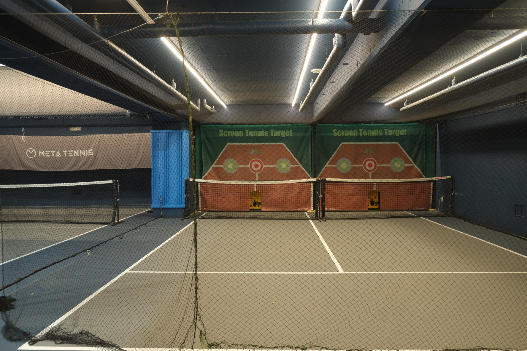 现代简约风 300 平室内网球场馆设计-4