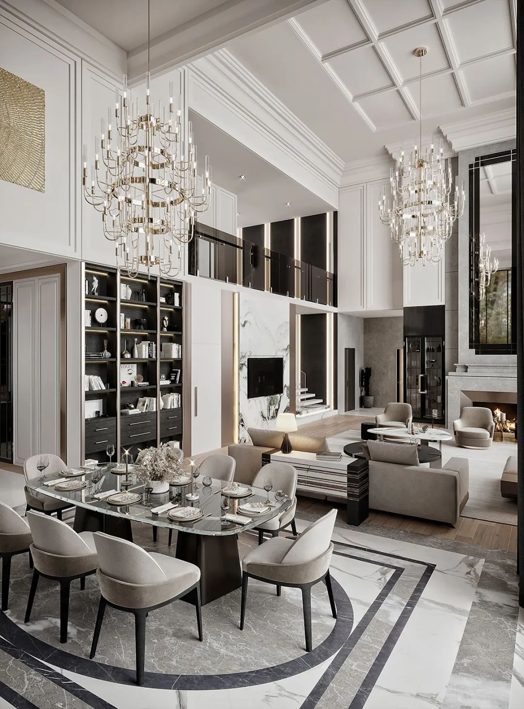 别墅豪宅 室内设计丨阿曼丨ZEBRANO,Buro One-12