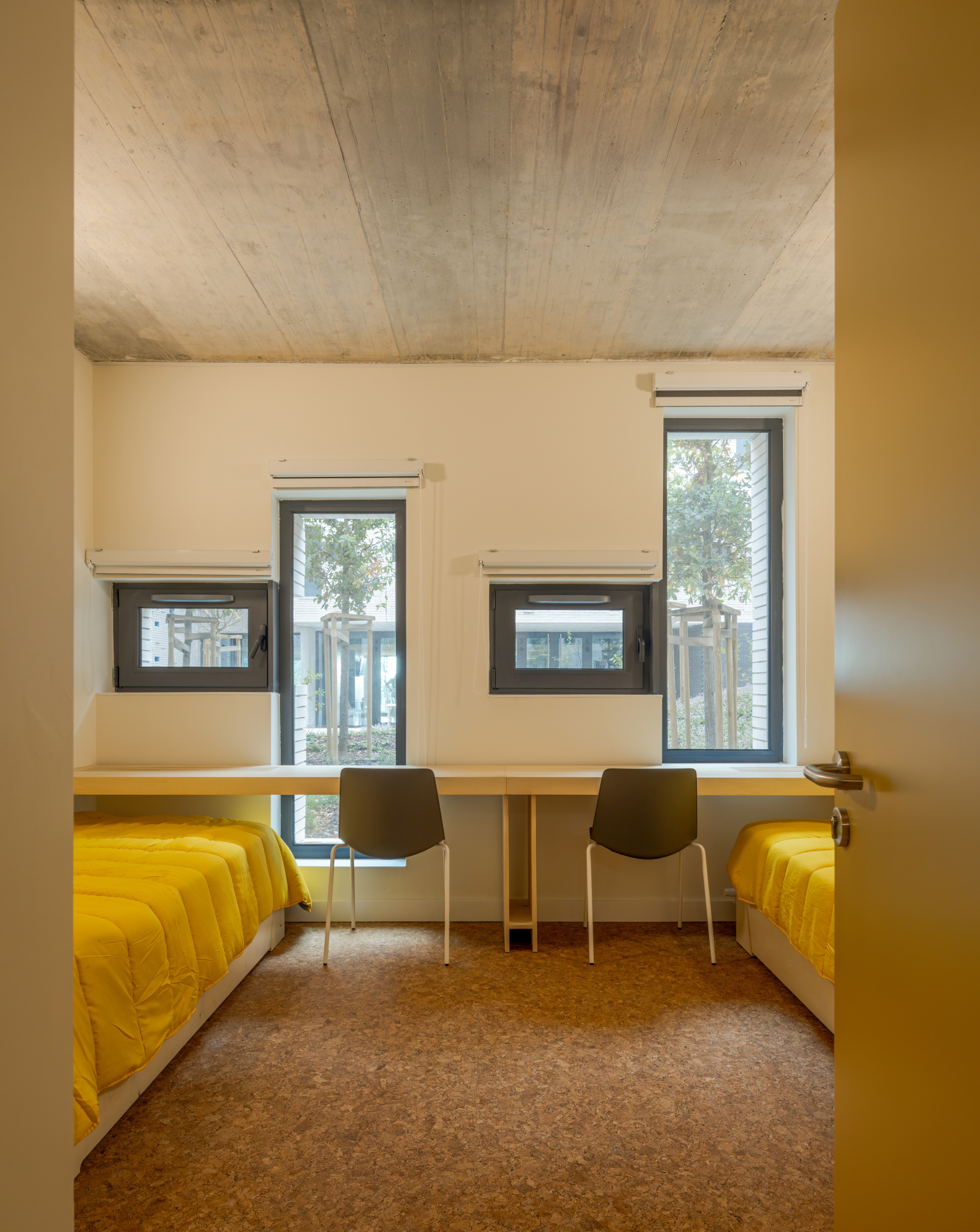 Ventura Terra University Residence - University of Lisbon 大学宿舍丨CVDB arquitectos-43