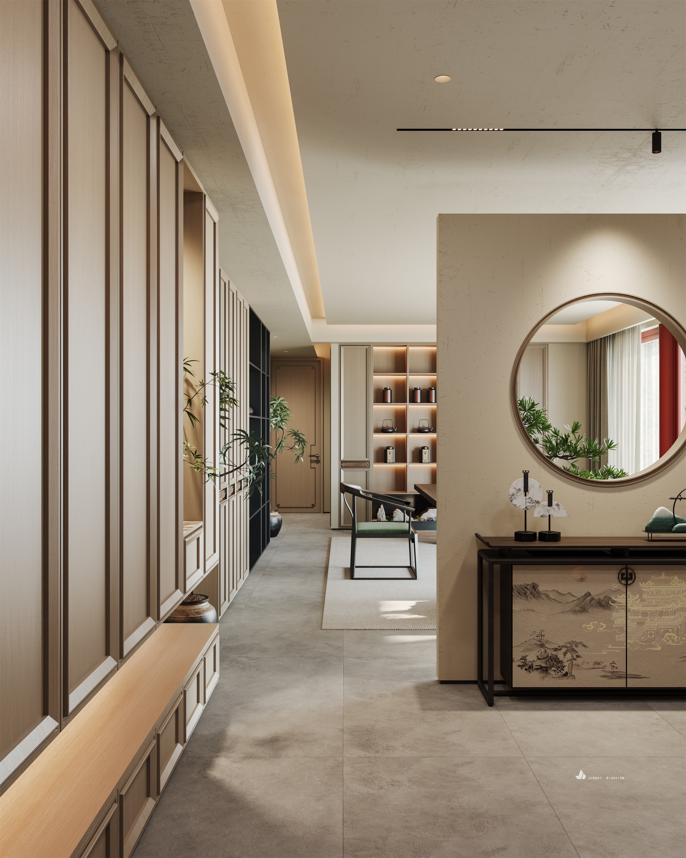 四合院 简中宋式风格-42