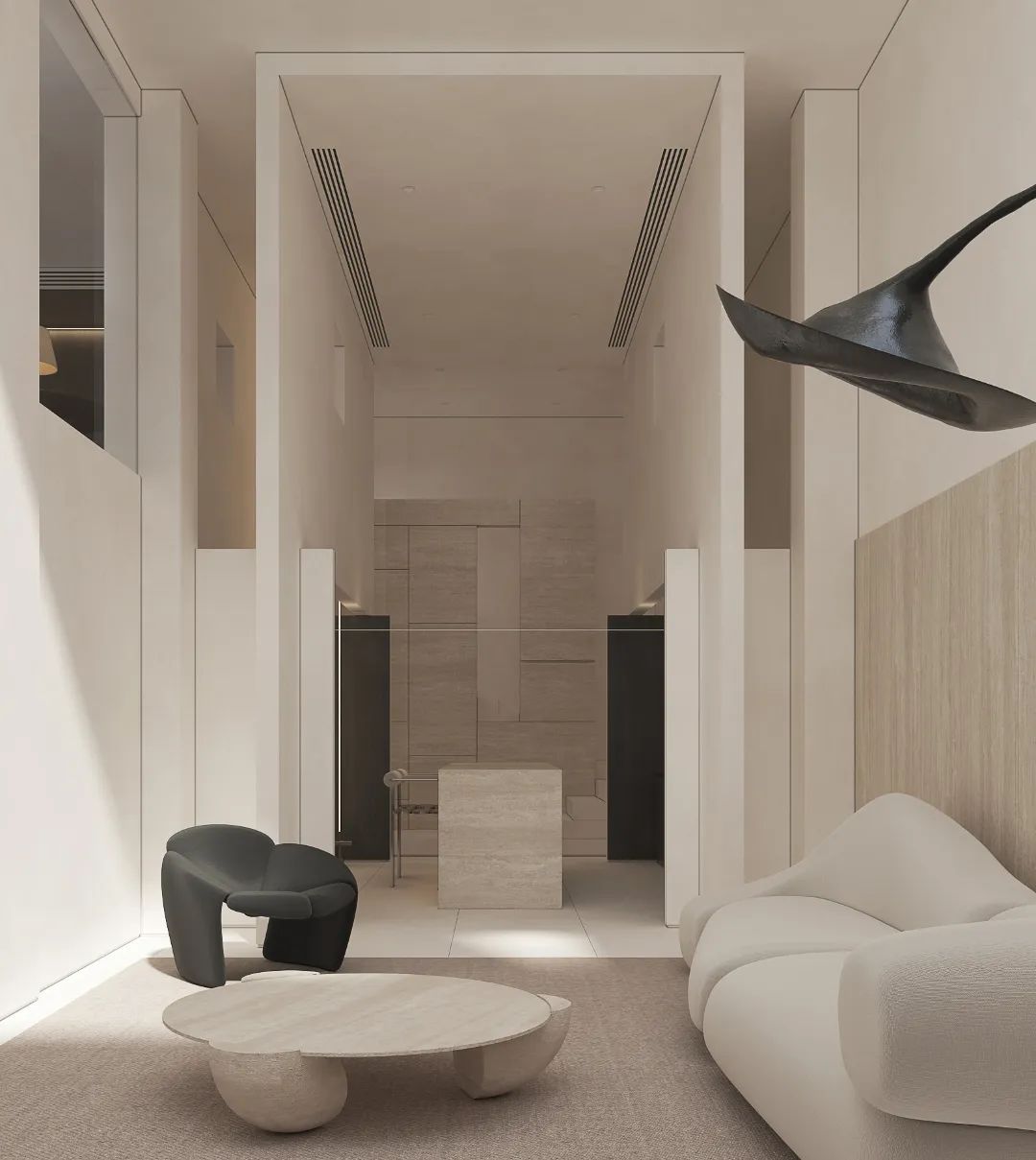 凤林府极简美学别墅丨中国绍兴丨安生设计-20