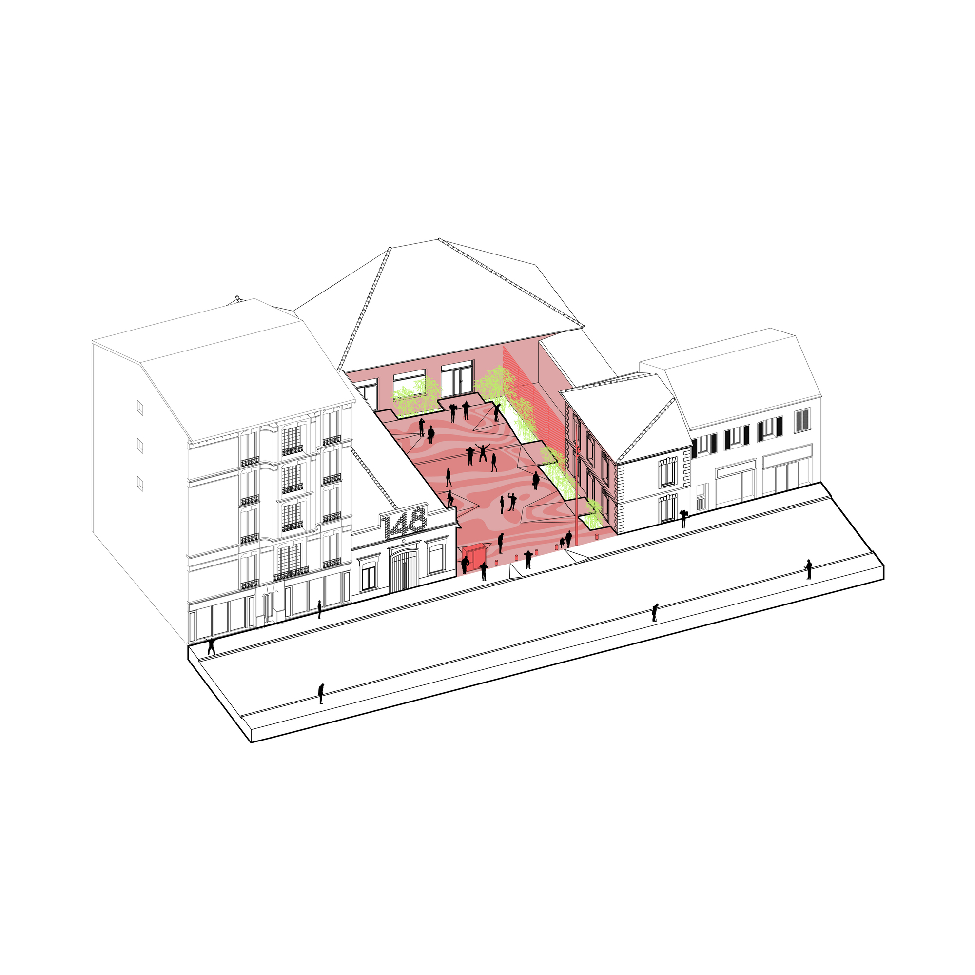 148 文化中心丨法国丨WAW ARCHITECTES-3