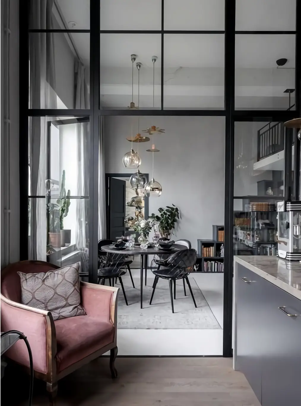 斯德哥尔摩独特公寓 | 三重阁楼设计,极富创意与空间感-9