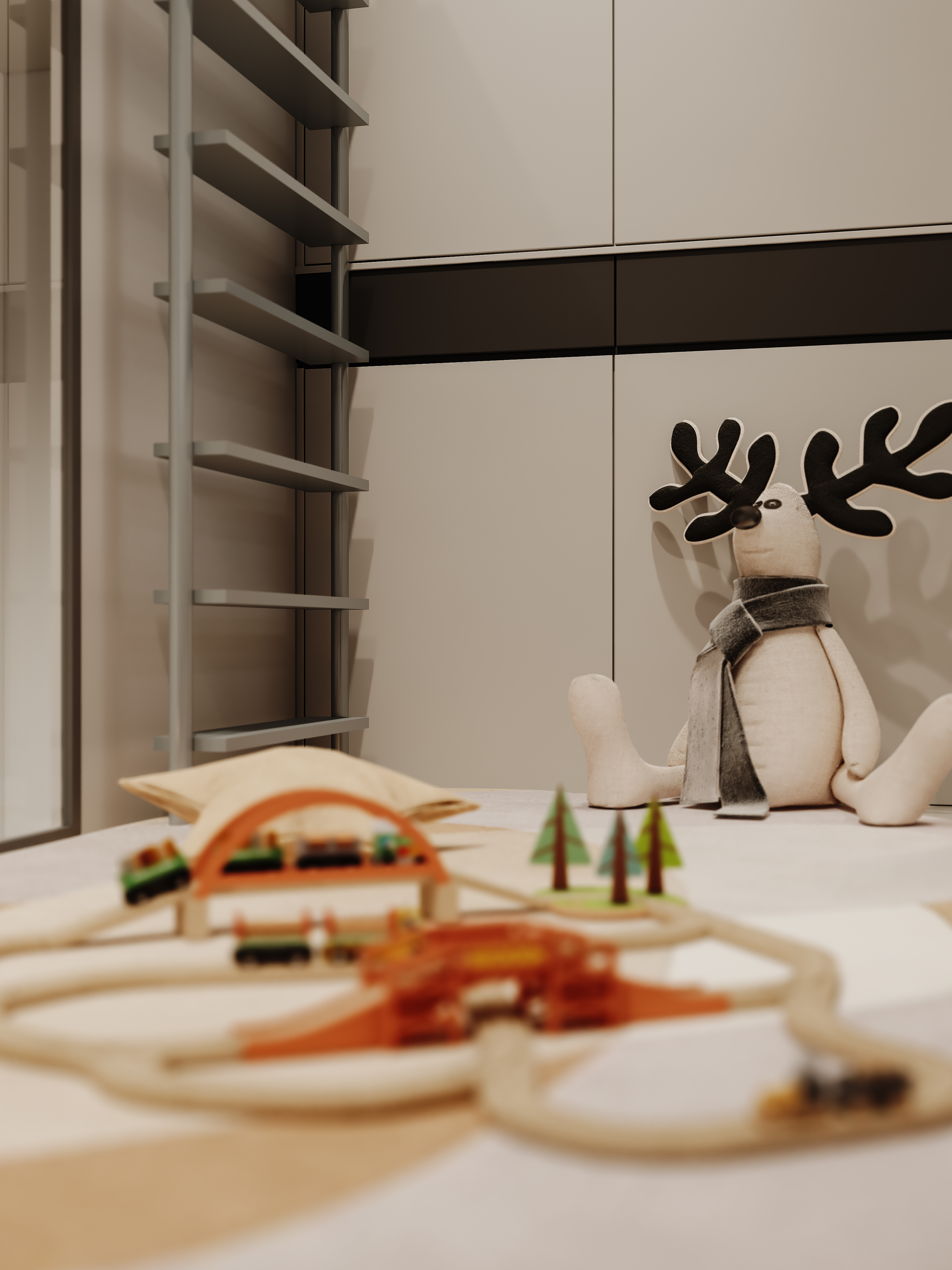 现代原木写实渲染-3