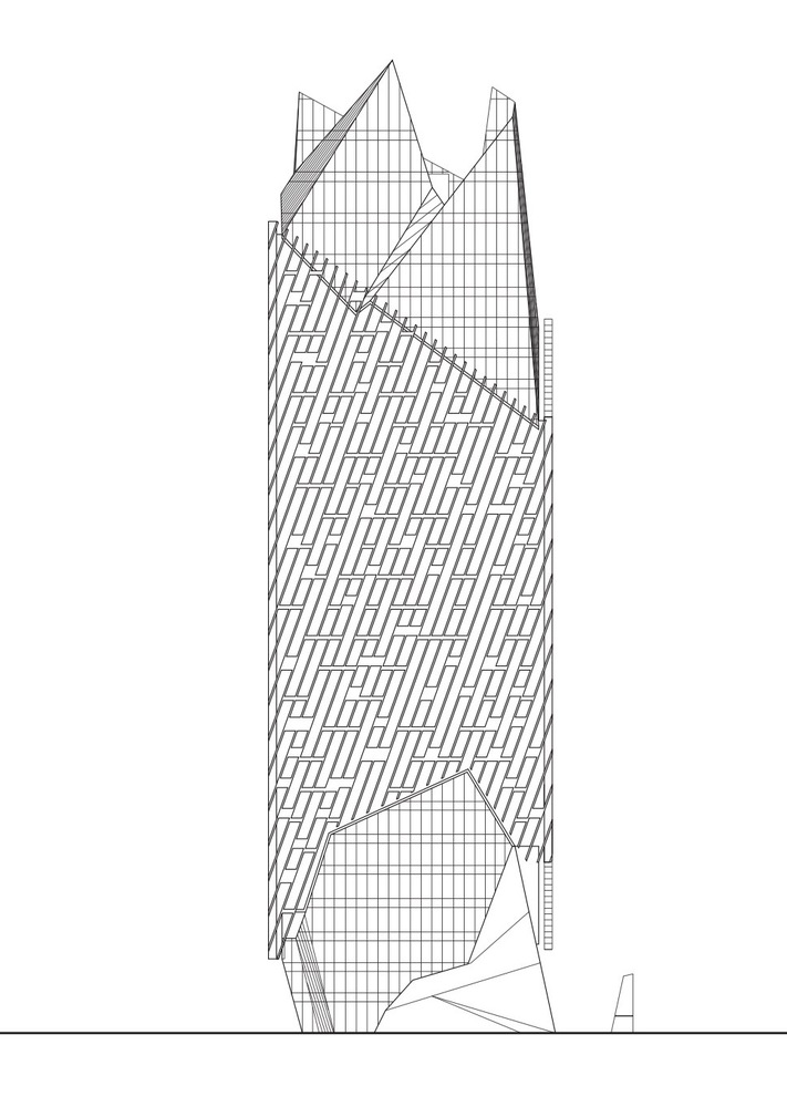 摩洛哥卡萨布兰卡金融城大厦丨Morphosis Architects-31