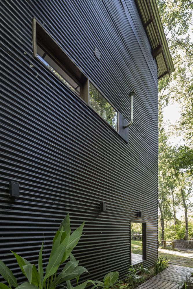 阿根廷 Casa Bou 黑盒子住宅丨LMCO arquitectos-30