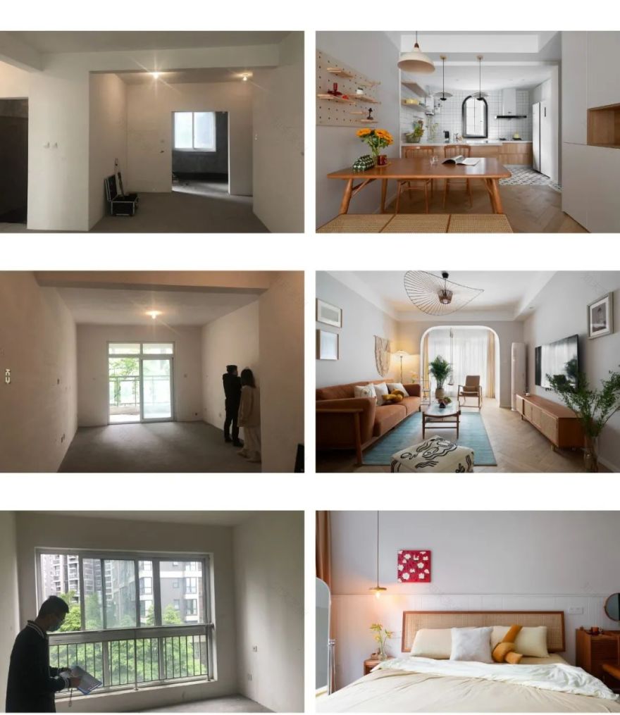 原木+奶茶色,随性自由的治愈空间 | 宏福樘设计-46