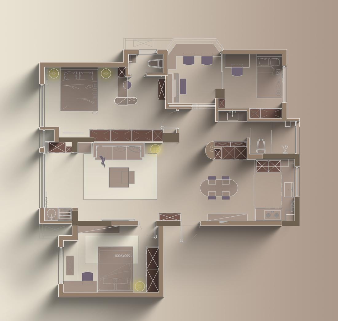 诗意与烟火的三口之家暖居设计丨里奥-36