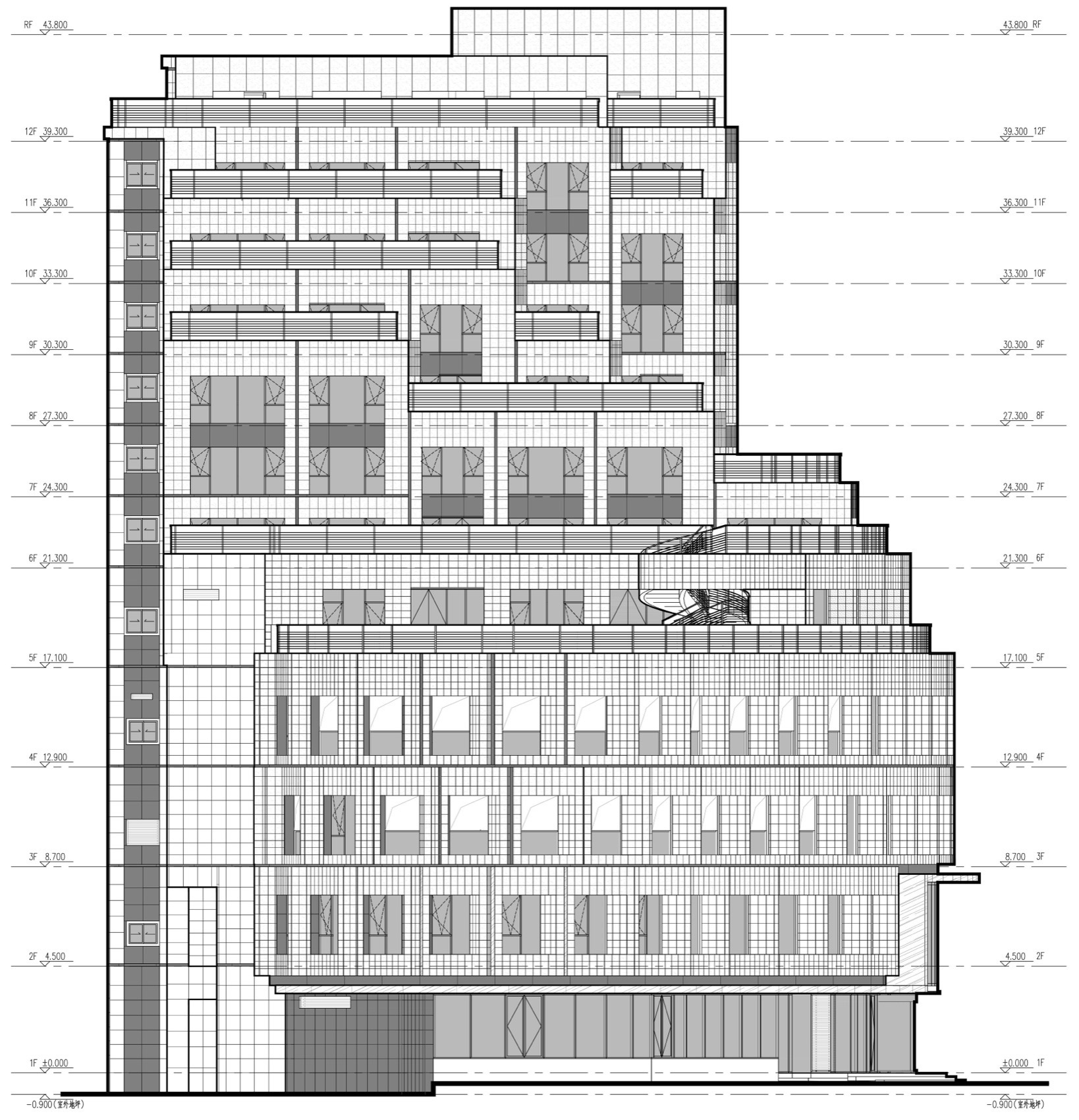 现代建筑设计大厦北楼整体修缮项目丨中国上海丨华建集团上海建筑设计研究院有限公司-85