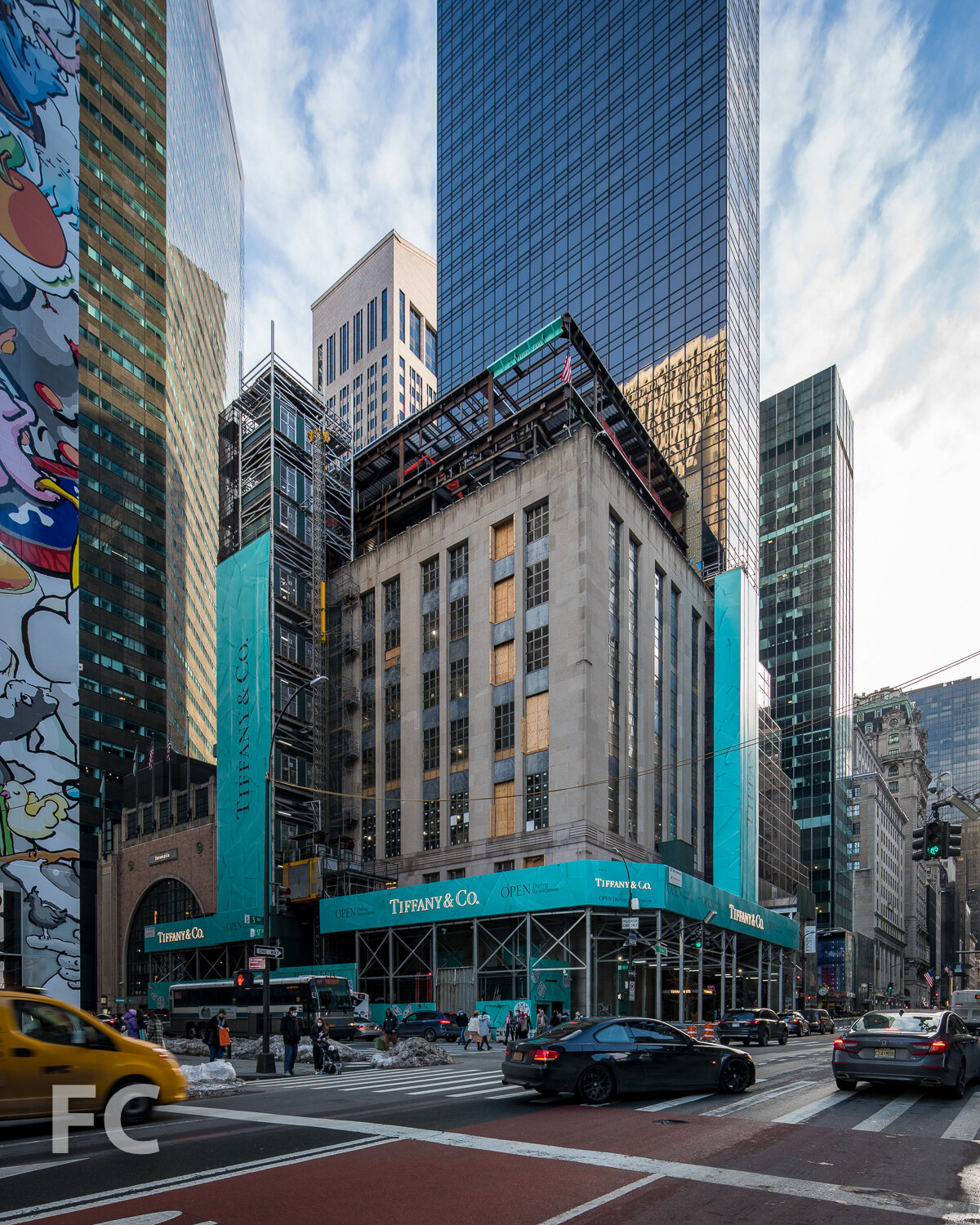Construction Update: 727 Fifth Avenue - Tiffany & Co. Flagship Expansion — FIELD CONDITION-1