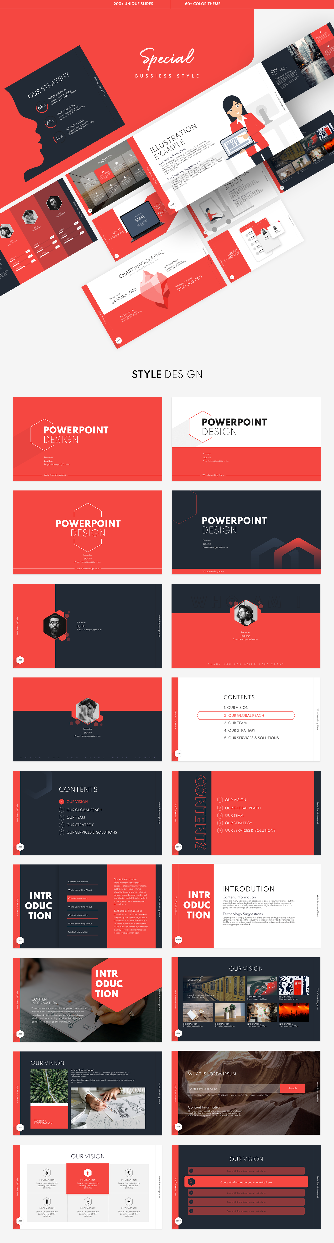 Bussiness Style PowerPoint Theme Template-0