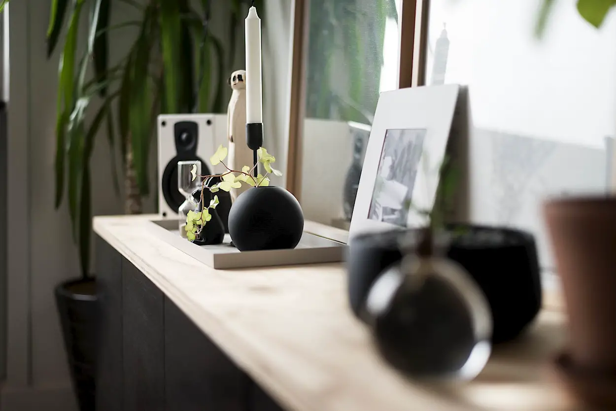 黑墙之魅 | 大胆尝试的小户型瑞典公寓-8