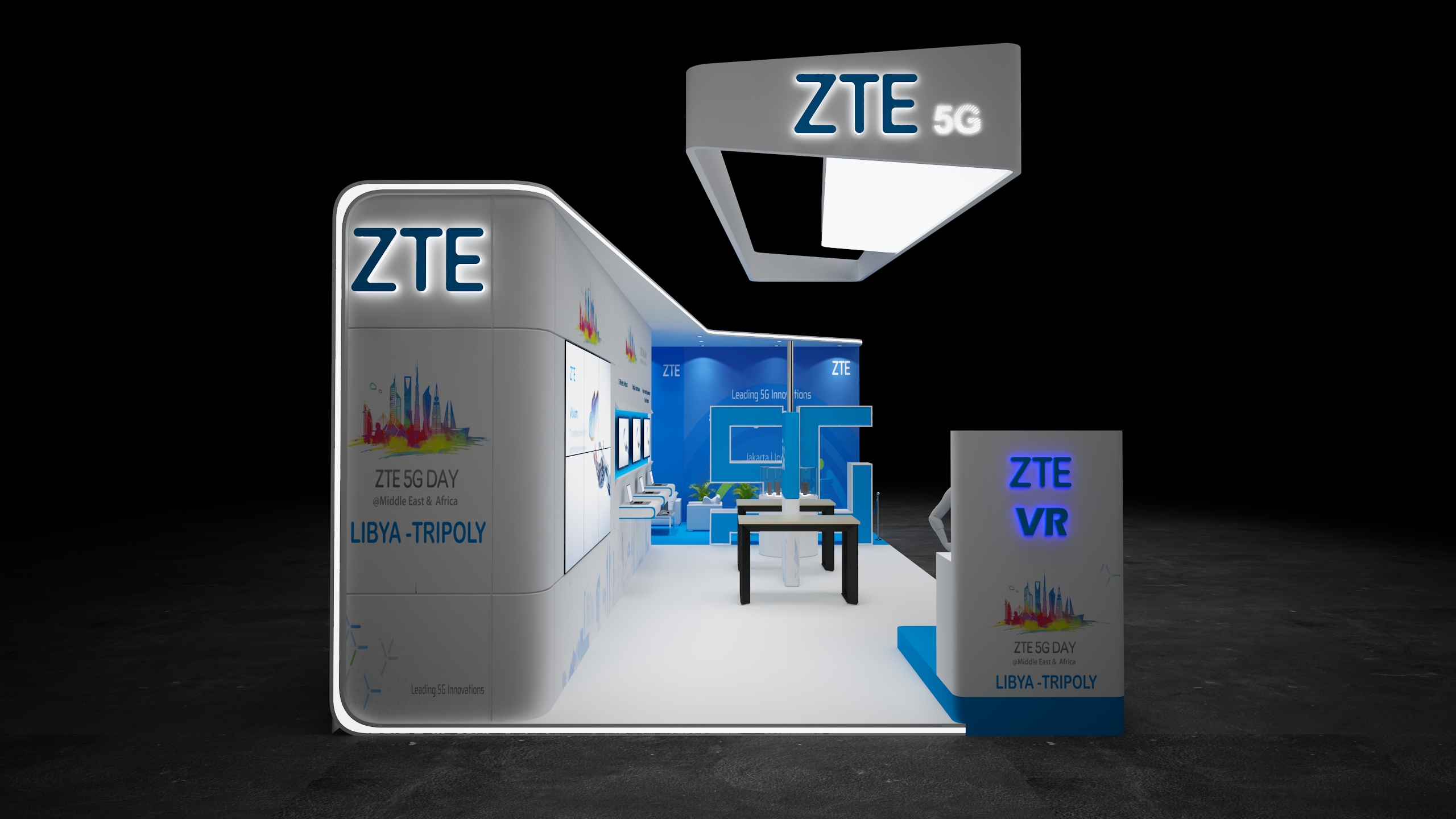 ZTE Booth Libya Tripoli 2021-5