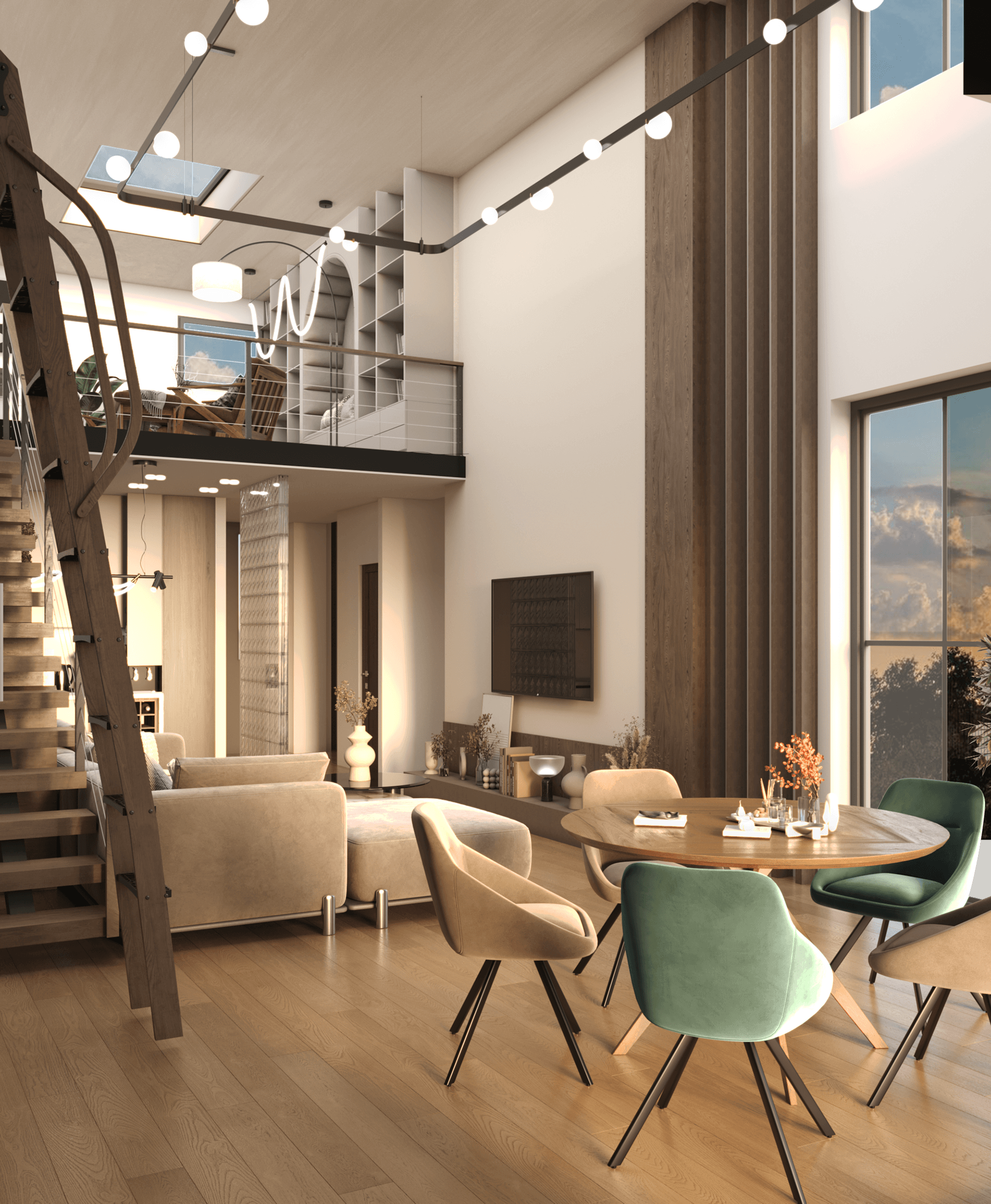 Kasakh私人住宅室内设计丨与“SHOGH  Q”建筑工作室合作-9