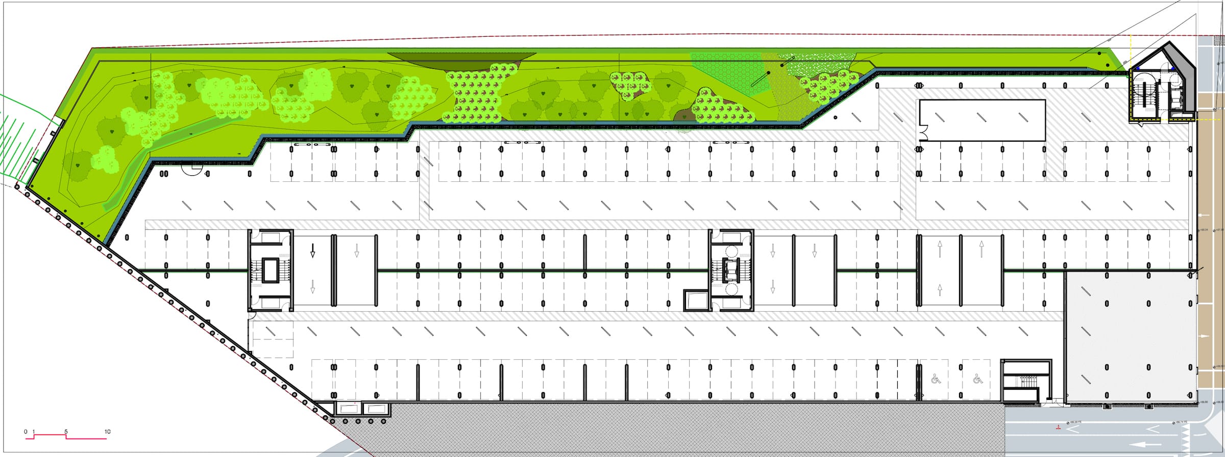 法国维特尔市多功能联运立交桥设计丨TETRARC Architects-30