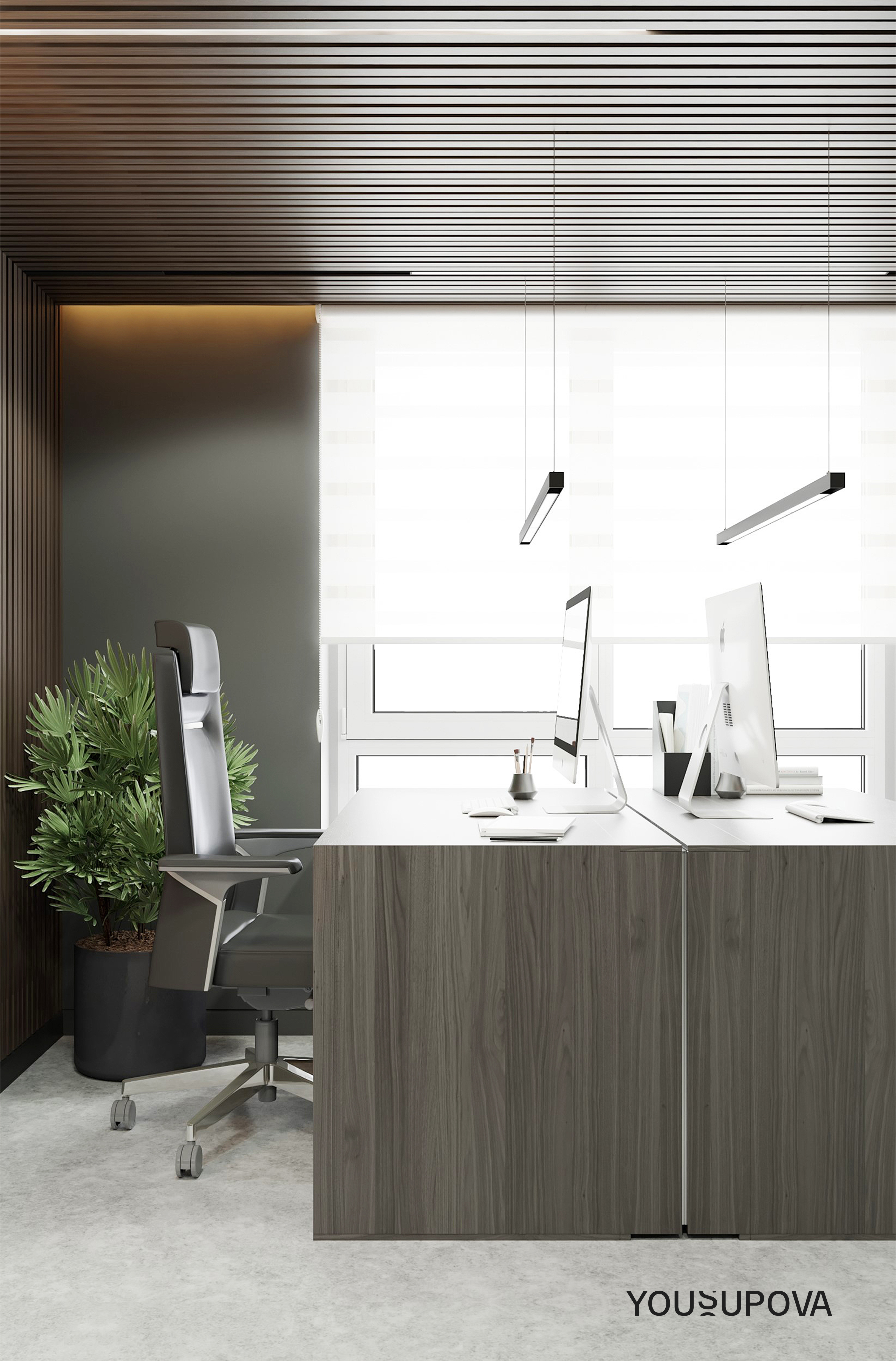 乌克兰基辅 YOUSUPOVA 商业办公空间-30