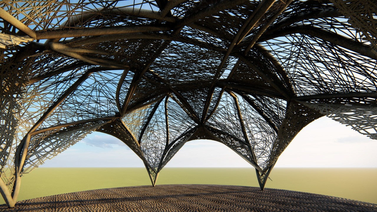 Woven Biomimicry Pavilion（编织仿生馆）-25
