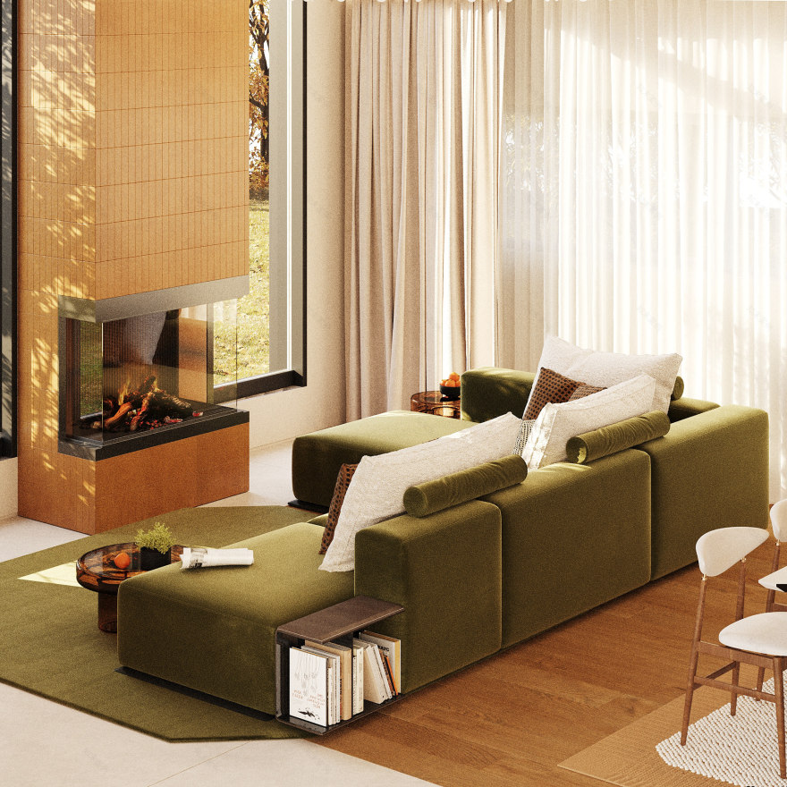 Green Harbor 家庭住宅室内设计丨白俄罗斯明斯克丨Zrobim architects-22