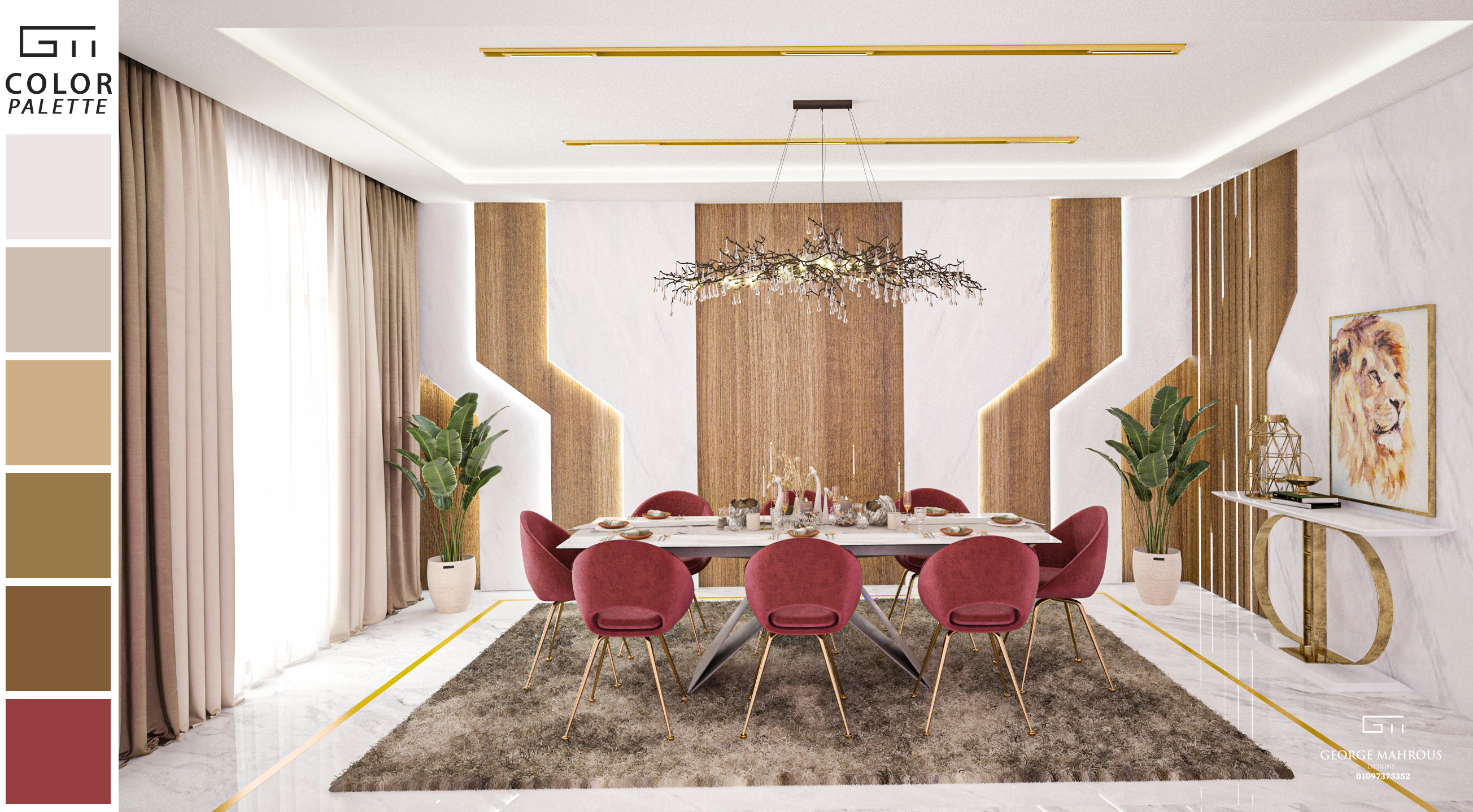 餐厅室内设计丨G.M DESIGNS-5