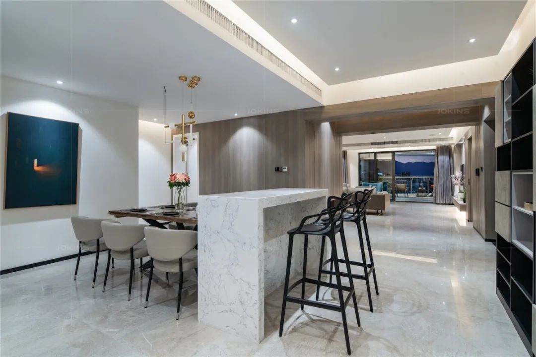 虚实有境,梦圆海畔 | 大理滨海俊园现代简约家居设计-22