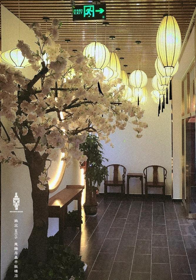 微尘空间设计事务所打造江南风情楚膳居餐厅-76