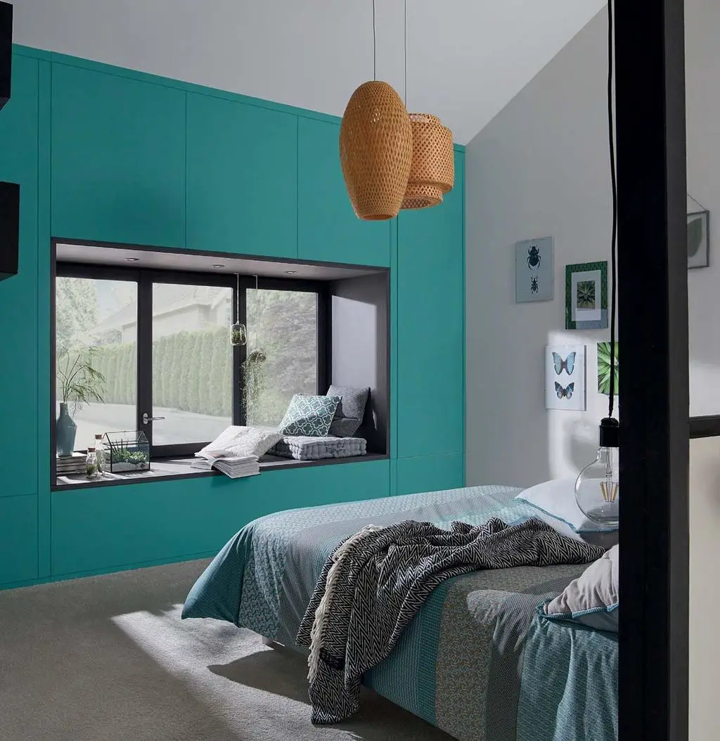 旧车库变身时尚主卧 | 工业风设计成亮点-2