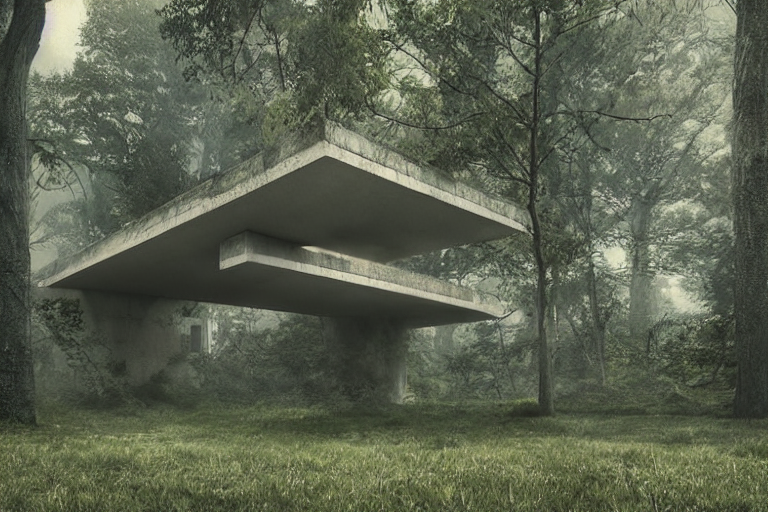 隐林 · 建筑概念丨Stablediffusion-3