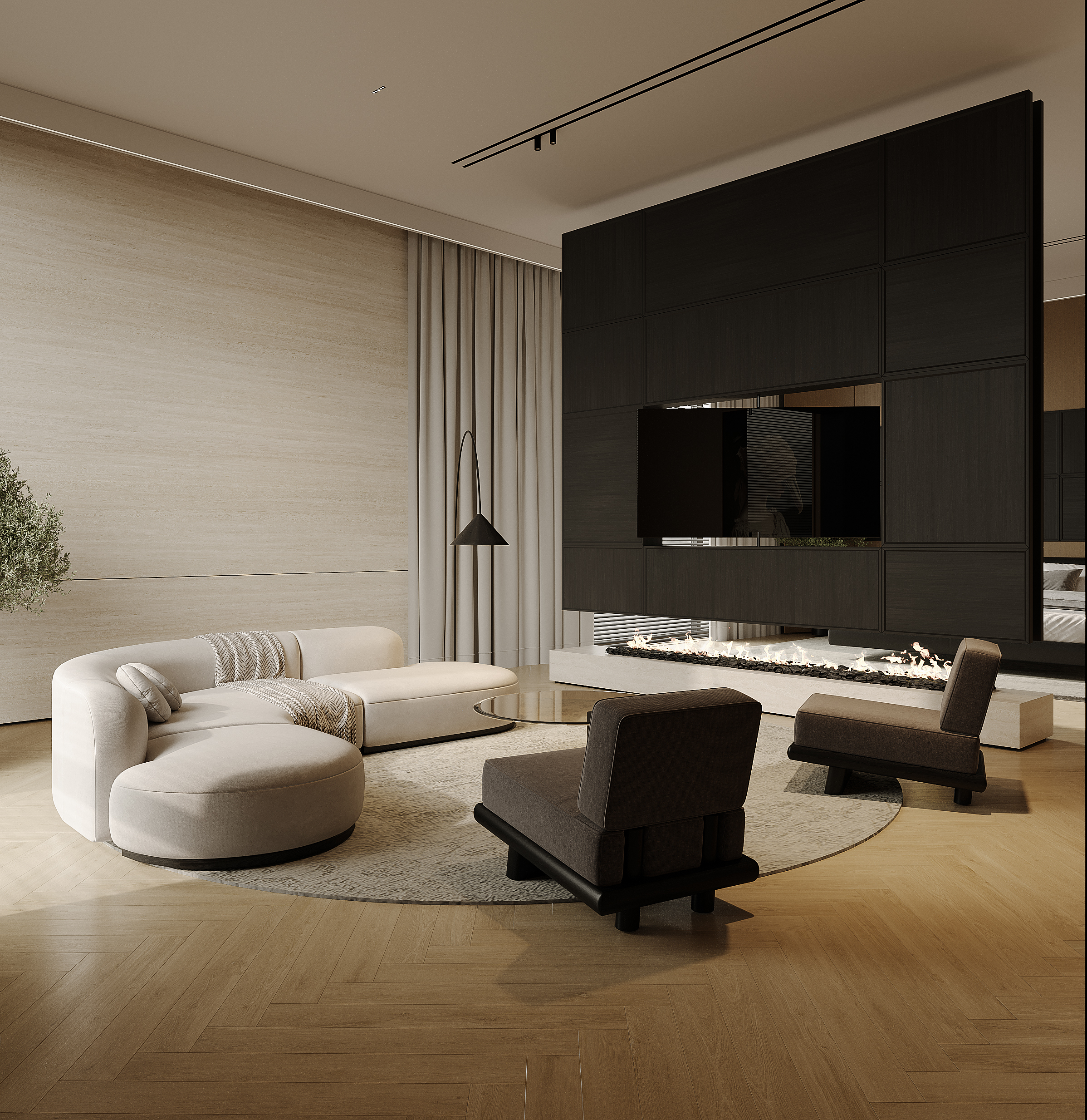 主卧设计项目丨Mohammed Yossef-23