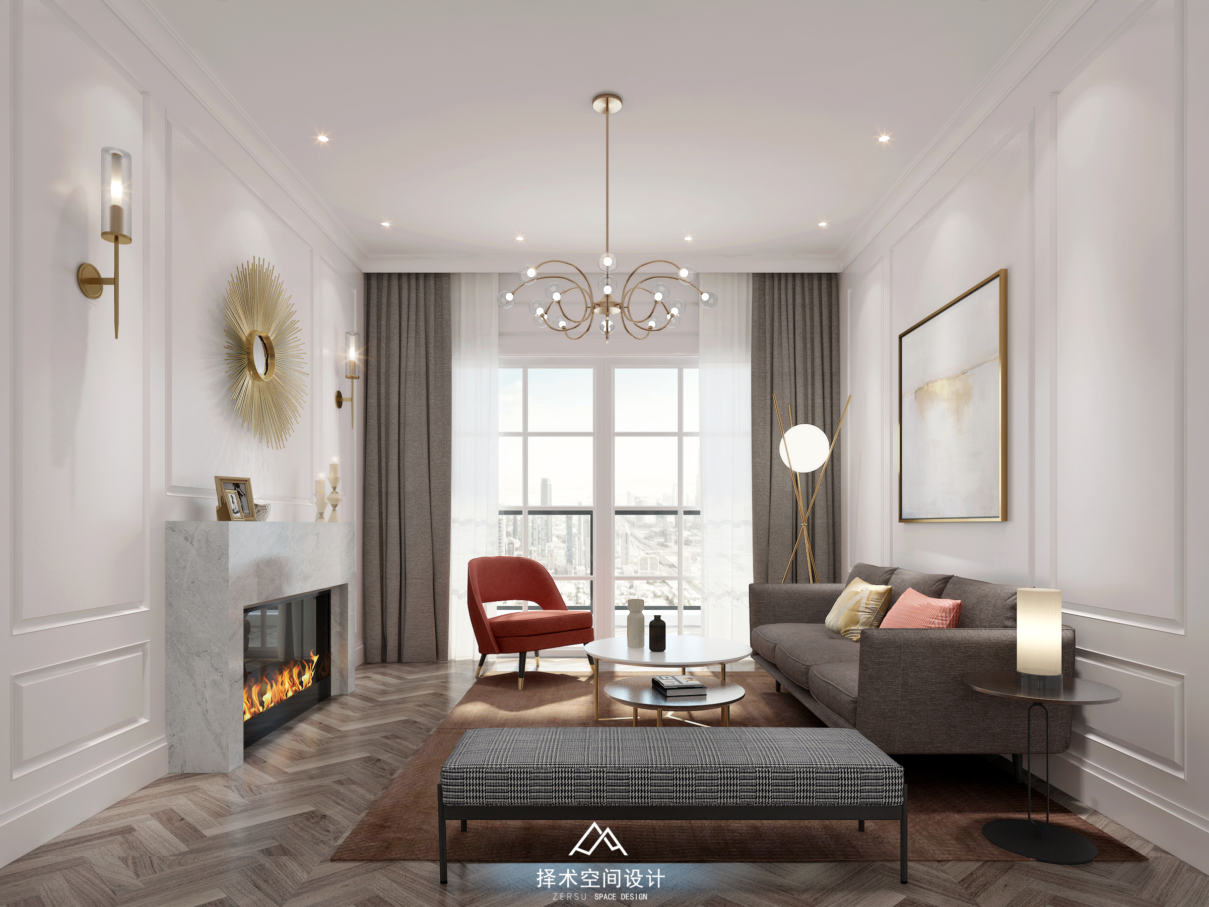 财信时光里｜适合的才是最美的——中小户型简欧风-0